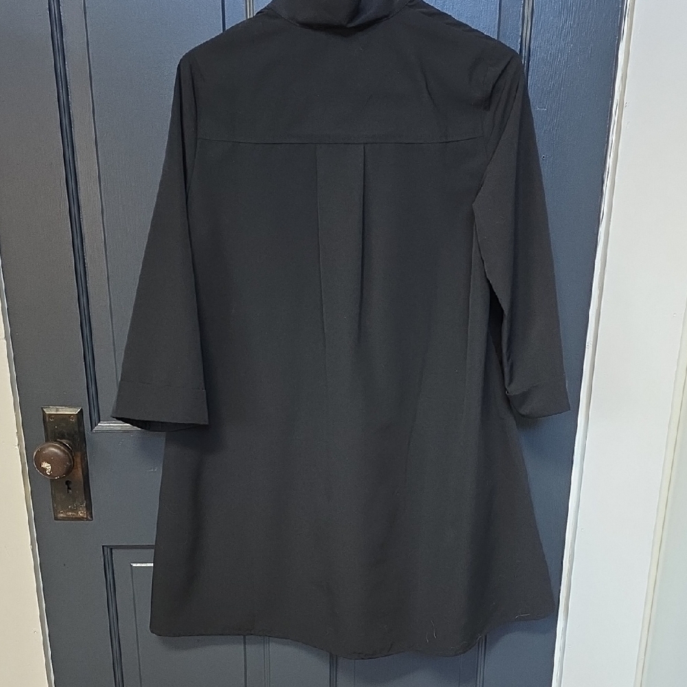 Tuckernuck Black Collared A-Line Dress - Picture 2 of 5